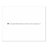 ハミングバードアリー無料通り図書館 ラバースタンプ (インプリント)