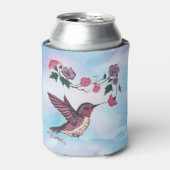 ハミングバードアンドフラワークーラーボックス 缶クーラー (缶正面)