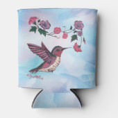 ハミングバードアンドフラワークーラーボックス 缶クーラー (正面)