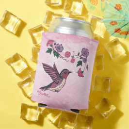 ハミングバードアンドフラワーズクーラーボックス 缶クーラー