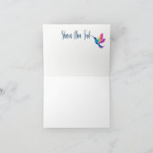 ハミングバードインフィニティカード サンキューカード (内部)