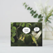 ハミングバードイースターグリーティング シーズンポストカード (スタンド正面)