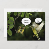 ハミングバードイースターグリーティング シーズンポストカード (正面/裏面)