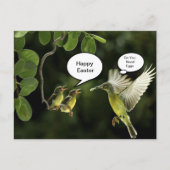 ハミングバードイースターグリーティング シーズンポストカード (正面)