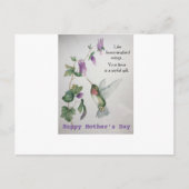 ハミングバードウィングスマザーズデーはがきめく贈り物 ポストカード (正面)