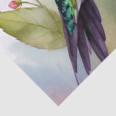 ハミングバードウォーターカラーフローラアート 薄葉紙 (詳細)