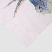 ハミングバードウォーター色の平和で美しいスケッチ 薄葉紙 (詳細)