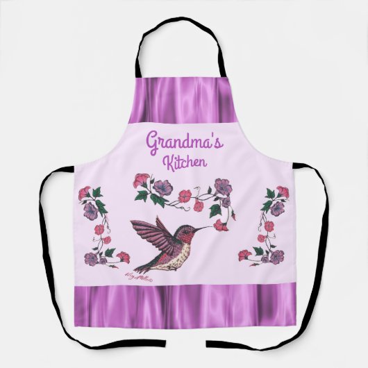 ハミングバードエプロン エプロン (正面)