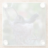 ハミングバードオンネスト ガラスコースター (裏面)