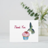 ハミングバードカップケーキラブ ポストカード (スタンド正面)