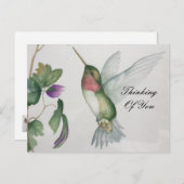 ハミングバードガーデンを想って ポストカード (正面/裏面)