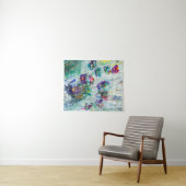 ハミングバードガーデン絵画抽象芸術 タペストリー (インサイチュ(横))