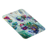 ハミングバードガーデン絵画抽象芸術 マグネット (右側)