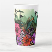 ハミングバードガーデン カフェラテマグ (正面)