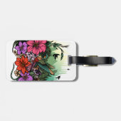 ハミングバードガーデン ラゲッジタグ (裏面横)