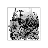 ハミングバードガーデン ラバースタンプ (インプリント)