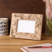 ハミングバードガーデン レーザー彫刻フレーム (左)