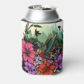 ハミングバードガーデン 缶クーラー (缶裏面)