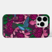 ハミングバードガーデン iPhoneケース (裏面横)