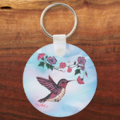 ハミングバードキーチェーン キーホルダー (正面)