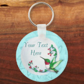 ハミングバードキーチェーン キーホルダー (正面)