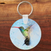 ハミングバードキーチェーン キーホルダー (正面)