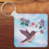 ハミングバードキーチェーン キーホルダー (正面)