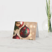 ハミングバードクリスマスカード カード (裏面)