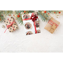 ハミングバードクリスマスラッピング紙 ラッピングペーパー