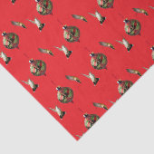 ハミングバードクリスマス抱き枕 薄葉紙 (詳細)