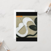 ハミングバードグリーティングカード カード (正面/裏面インサイチュ)