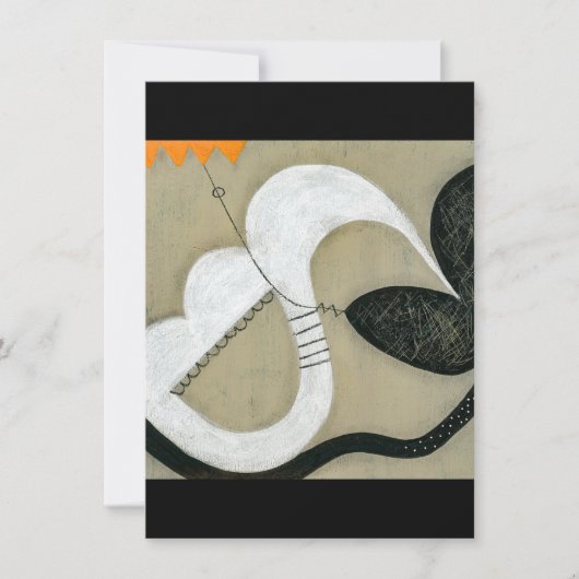 ハミングバードグリーティングカード カード (正面)