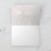 ハミングバードグリーティングカード カード (内部)