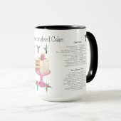 ハミングバードケーキレシピコーヒーマグ マグカップ (正面右)