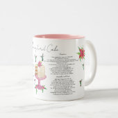 ハミングバードケーキレシピ2トーンコーヒーマグ ツートーンマグカップ (正面右)