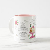 ハミングバードケーキレシピ2トーンコーヒーマグ ツートーンマグカップ (正面左)