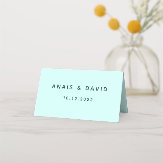 ハミングバードサマー結婚ズ座席表 プレイスカード (裏面)