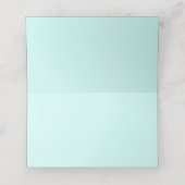 ハミングバードサマー結婚ズ座席表 プレイスカード (内部開封)