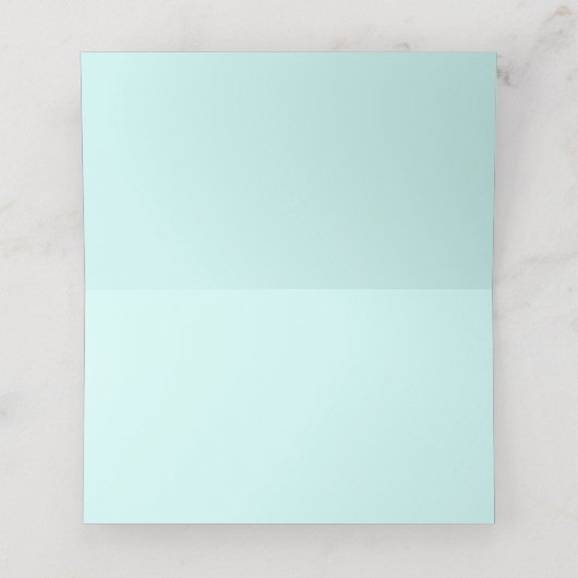 ハミングバードサマー結婚ズ プレイスカード (内部開封)