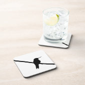 ハミングバードシルエット コースター (右側)