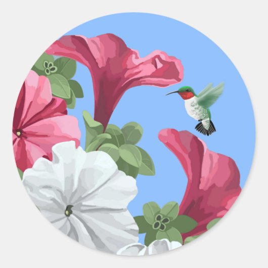 ハミングバードシール ラウンドシール (正面)