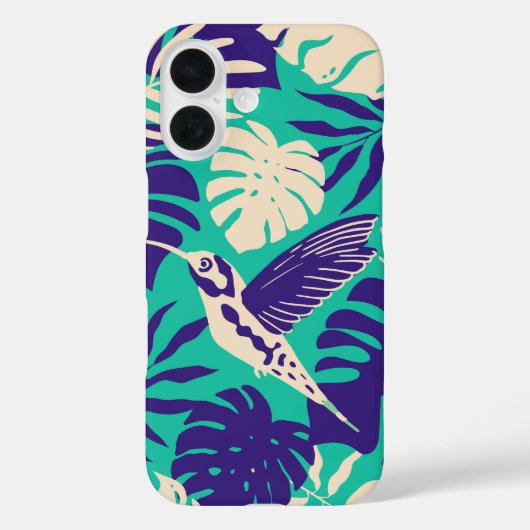 ハミングバードジャングル Case-Mate iPhoneケース (裏面)