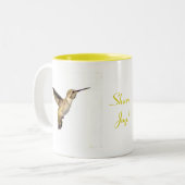 ハミングバードジョーマグ ツートーンマグカップ (正面左)