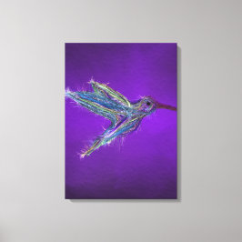 ハミングバードスケッチ キャンバスプリント