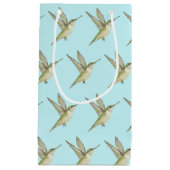 ハミングバードスモール抱き枕 スモールペーパーバッグ (正面)