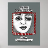 ハミングバードズウィングのポスターのウォールアート ポスター (正面)