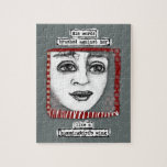 ハミングバードズウィングジグソーパズル ジグソーパズル<br><div class="desc">彼の言葉はハチドリの羽のように彼女に当たっていた」私の断片的な顔のスケッチのコレクション。</div>