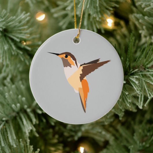 ハミングバードセラミックオーナメント セラミックオーナメント (ツリー)