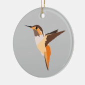 ハミングバードセラミックオーナメント セラミックオーナメント (左)