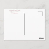 ハミングバードセージ ポストカード (裏面)